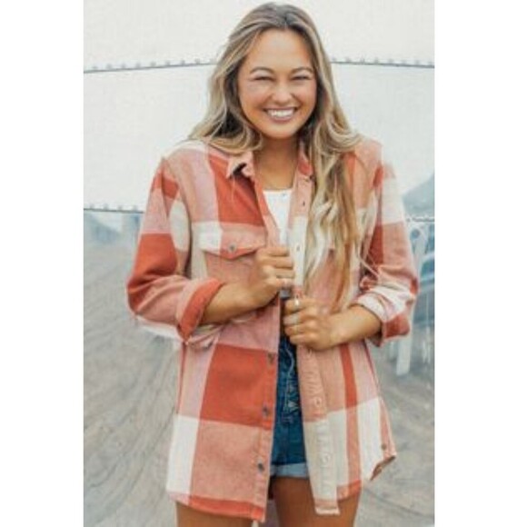 Roxy Womens Let It Go Long Sleeve Flannel Shirt X-Small - Picture 3 of 14